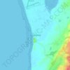 Dinas Dinlle topographic map, elevation, terrain