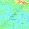 Mananthavady topographic map, elevation, terrain