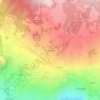 El Arriendo topographic map, elevation, terrain