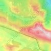 Dinaric Alps topographic map, elevation, terrain