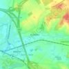 Rumillies topographic map, elevation, terrain