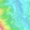 Pouillardencq topographic map, elevation, terrain