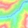 水子 topographic map, elevation, terrain
