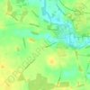 Horstead topographic map, elevation, terrain