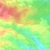 Les Petites Forges topographic map, elevation, terrain