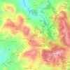 Roncroffio topographic map, elevation, terrain