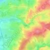 Saint-Léger topographic map, elevation, terrain