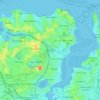 Glen Innes topographic map, elevation, terrain
