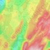 La Semine topographic map, elevation, terrain