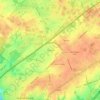 Lindenau topographic map, elevation, terrain