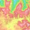 Zabreg topographic map, elevation, terrain