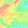 Chaparral topographic map, elevation, terrain