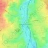 Bishops Stortford Elsan Point topographic map, elevation, terrain