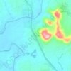 Bozélé-Boli topographic map, elevation, terrain