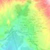 Maragheh topographic map, elevation, terrain