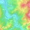 Arbiglia topographic map, elevation, terrain