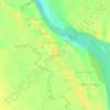 San Jose topographic map, elevation, terrain