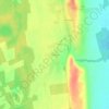Alsósegesd topographic map, elevation, terrain