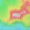 Kodachadri topographic map, elevation, terrain