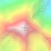 Masherbrum (K1) topographic map, elevation, terrain