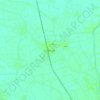 Kom Hamada topographic map, elevation, terrain