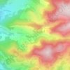 Planois topographic map, elevation, terrain