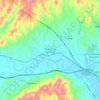 Estación de Cártama topographic map, elevation, terrain