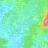 Les Lombards topographic map, elevation, terrain