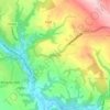 Whiston topographic map, elevation, terrain