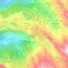 Avoriaz topographic map, elevation, terrain