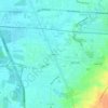 Okolona topographic map, elevation, terrain