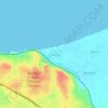 Sidorejo topographic map, elevation, terrain