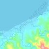Chalung topographic map, elevation, terrain