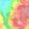 Выползово topographic map, elevation, terrain