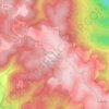 Mount Carmel topographic map, elevation, terrain
