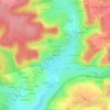 La Blosserie topographic map, elevation, terrain