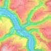 Hasenberg topographic map, elevation, terrain