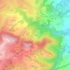 Les Ballages topographic map, elevation, terrain