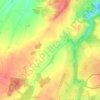 Le Rollet topographic map, elevation, terrain