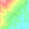 Mwavi topographic map, elevation, terrain