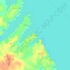 Cambridge Shores topographic map, elevation, terrain
