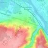 Bailly topographic map, elevation, terrain