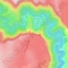Baume Auriol topographic map, elevation, terrain