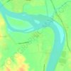 Paragu topographic map, elevation, terrain