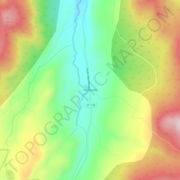 Hectorville topographic map, elevation, terrain