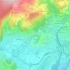 Chez Levet topographic map, elevation, terrain