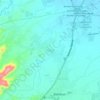 Anupul topographic map, elevation, terrain