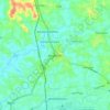 Angamaly topographic map, elevation, terrain