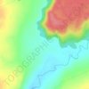 Карачаевка topographic map, elevation, terrain