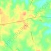 Oakhurst topographic map, elevation, terrain